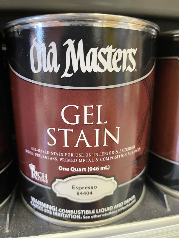 Old Masters Cedar Gel Stain 1 pt.  Benjamin Moore Paints at